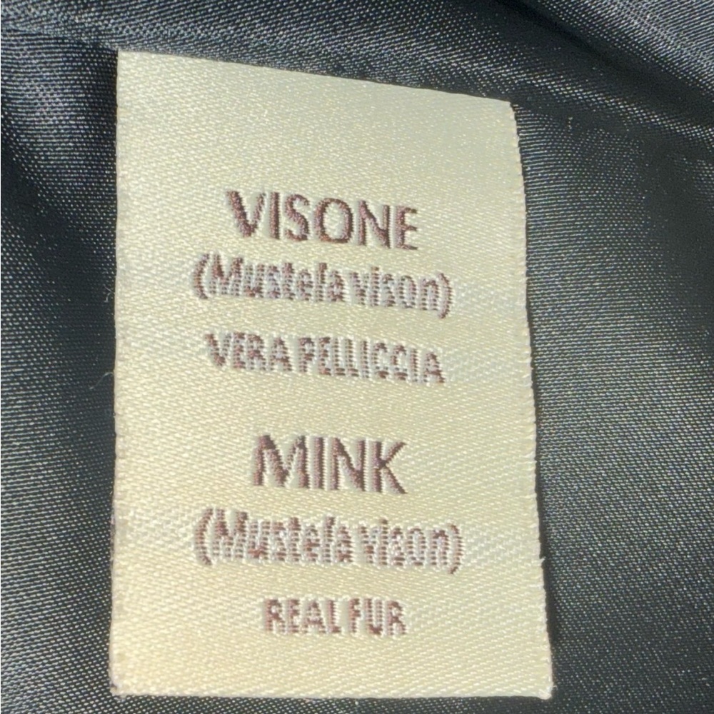 Authentic Camou Print Mink Jacket. Like New Condition. Size 2x. Can have resized - Picture 6 of 8
